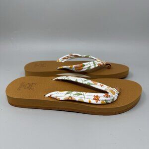 KuaiLu Women's Yoga Foam Flip Flops with Arch Support Thong Sandals Size 10 New